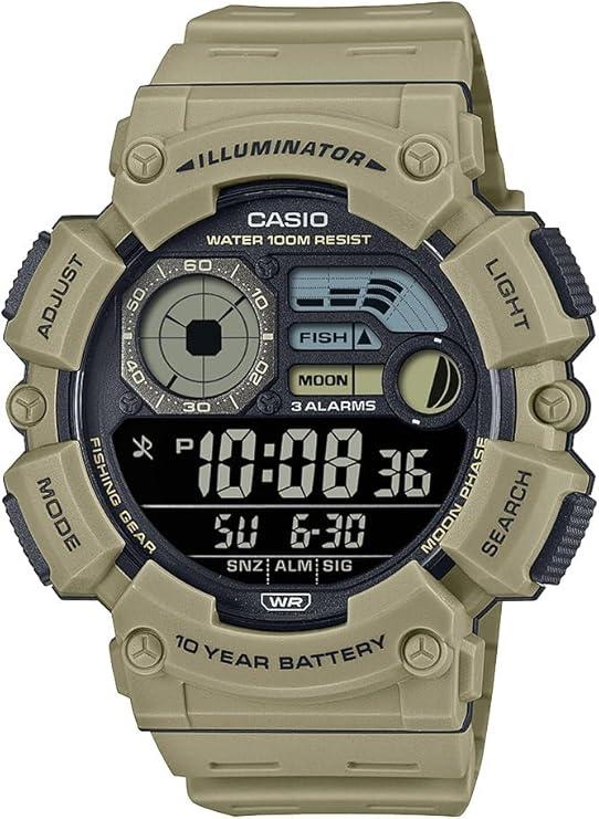 CASIO WS-1500H-5BV Quartz \ Digita Men Watch