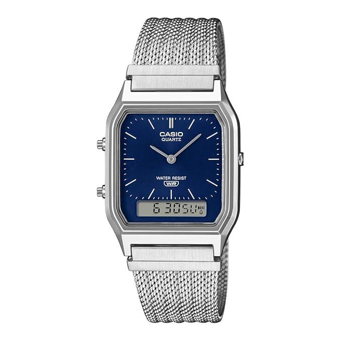 CASIO AQ-230EM-2AD Quartz \  Digita Men Watch