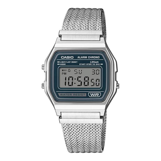 CASIO A158WEM-3DF Quartz \ Digita UniSex Watch