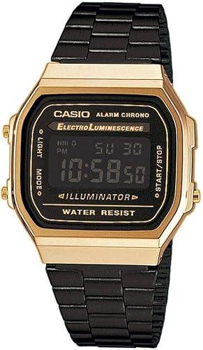 CASIO A168WEGB-1BD Quartz Men Watch